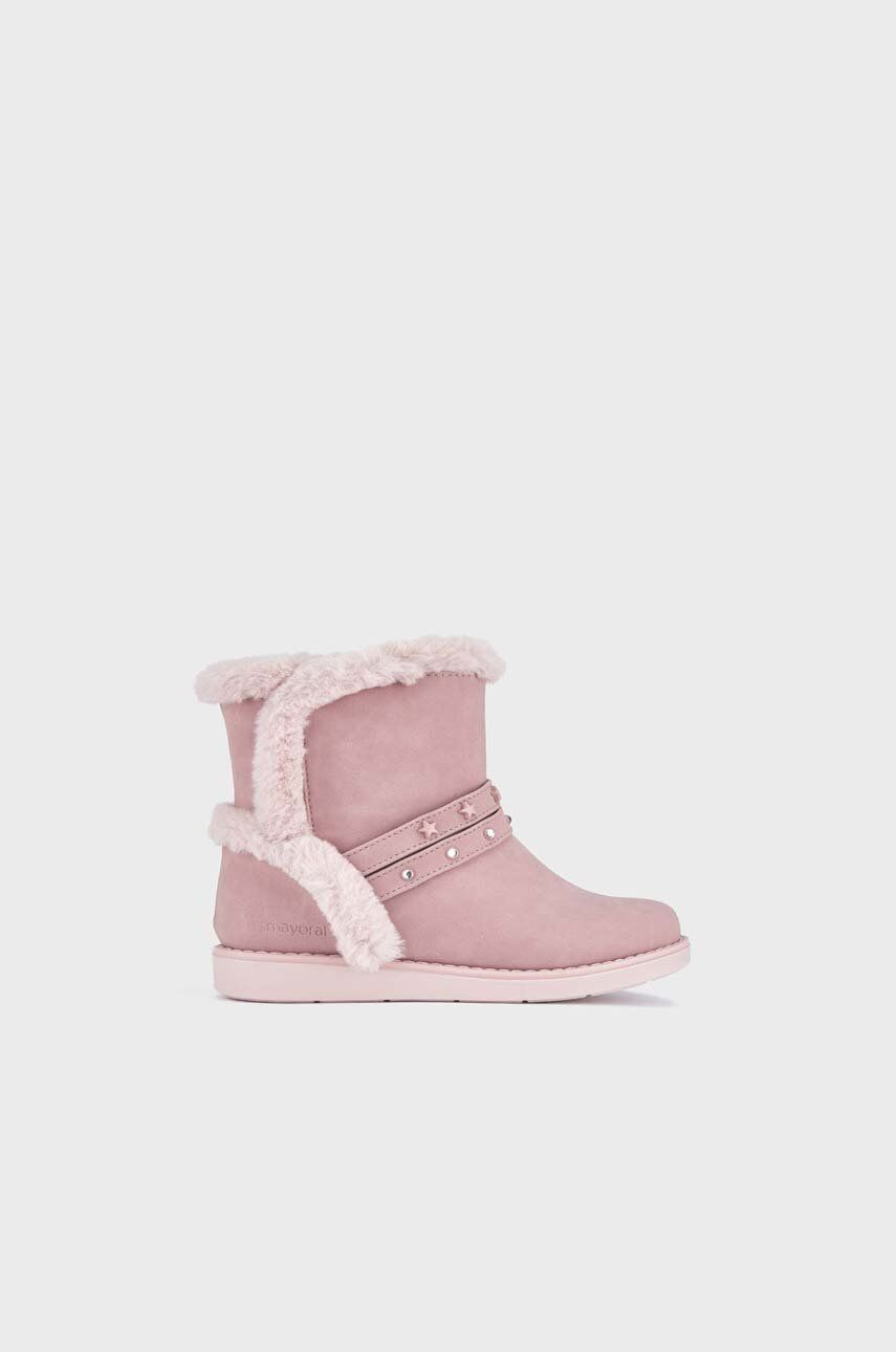 Mayoral cizme de iarna pentru copii culoarea roz