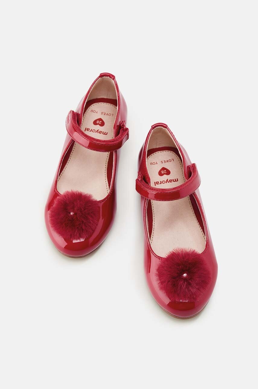 Детские балетки Mayoral цвет бордовый в Черновцах Детские балетки Mayoral цвет бордовый в Черновцах