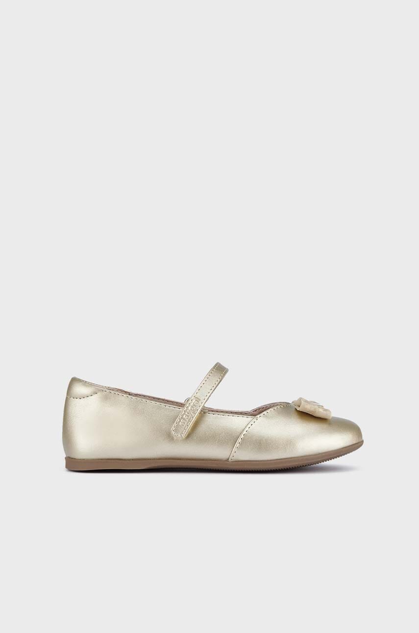 Детские балетки Mayoral цвет золотой в Черновцах Детские балетки Mayoral цвет золотой в Черновцах