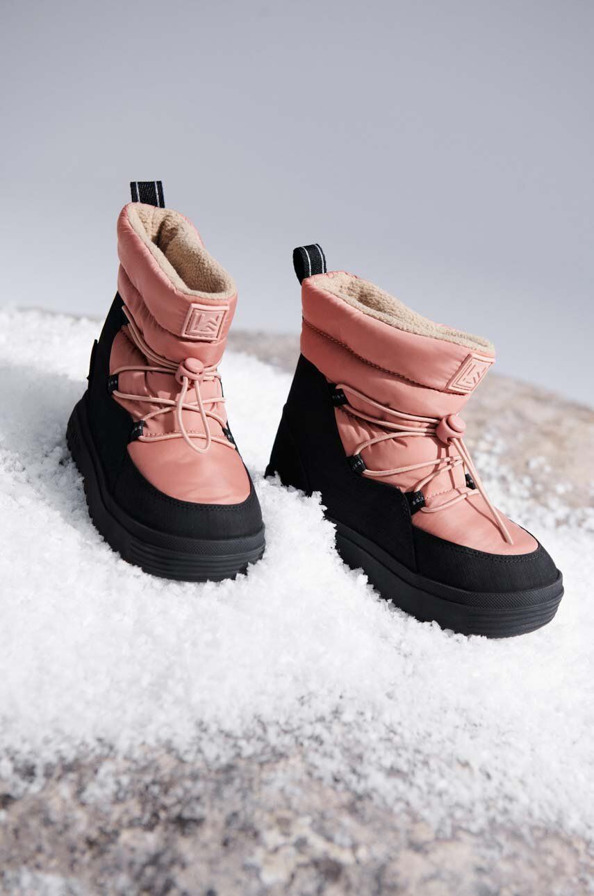 Zimní boty Liewood růžová barva