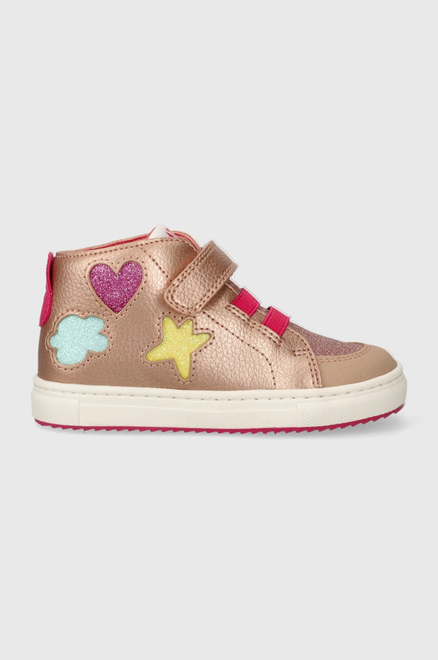 Дитячі кросівки Agatha Ruiz de la Prada колір золотий Дитячі кросівки Agatha Ruiz de la Prada колір золотий