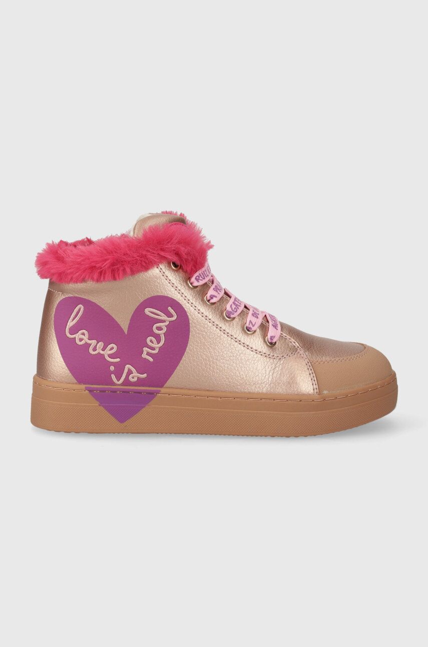 Детские кроссовки Agatha Ruiz de la Prada цвет золотой