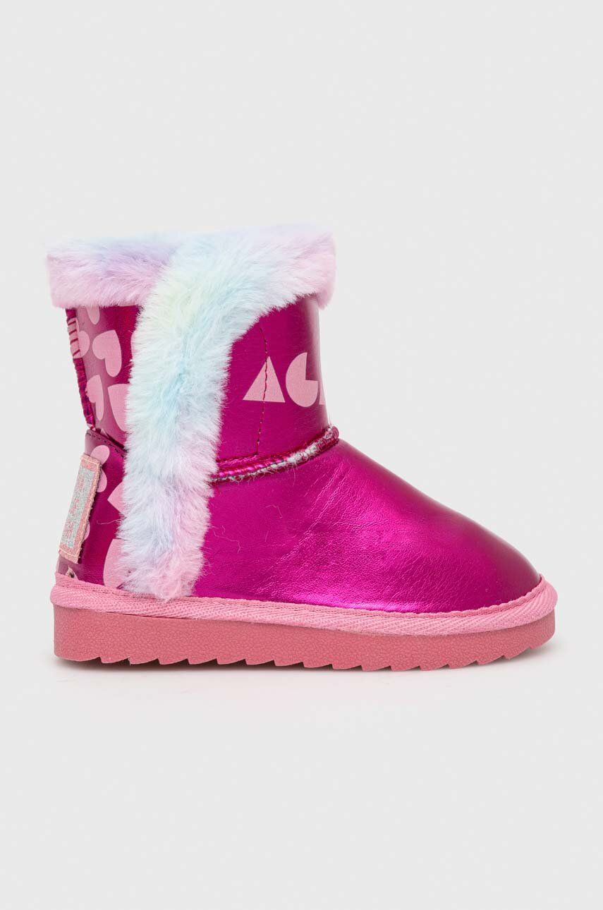Agatha Ruiz de la Prada cizme de iarna copii culoarea roz