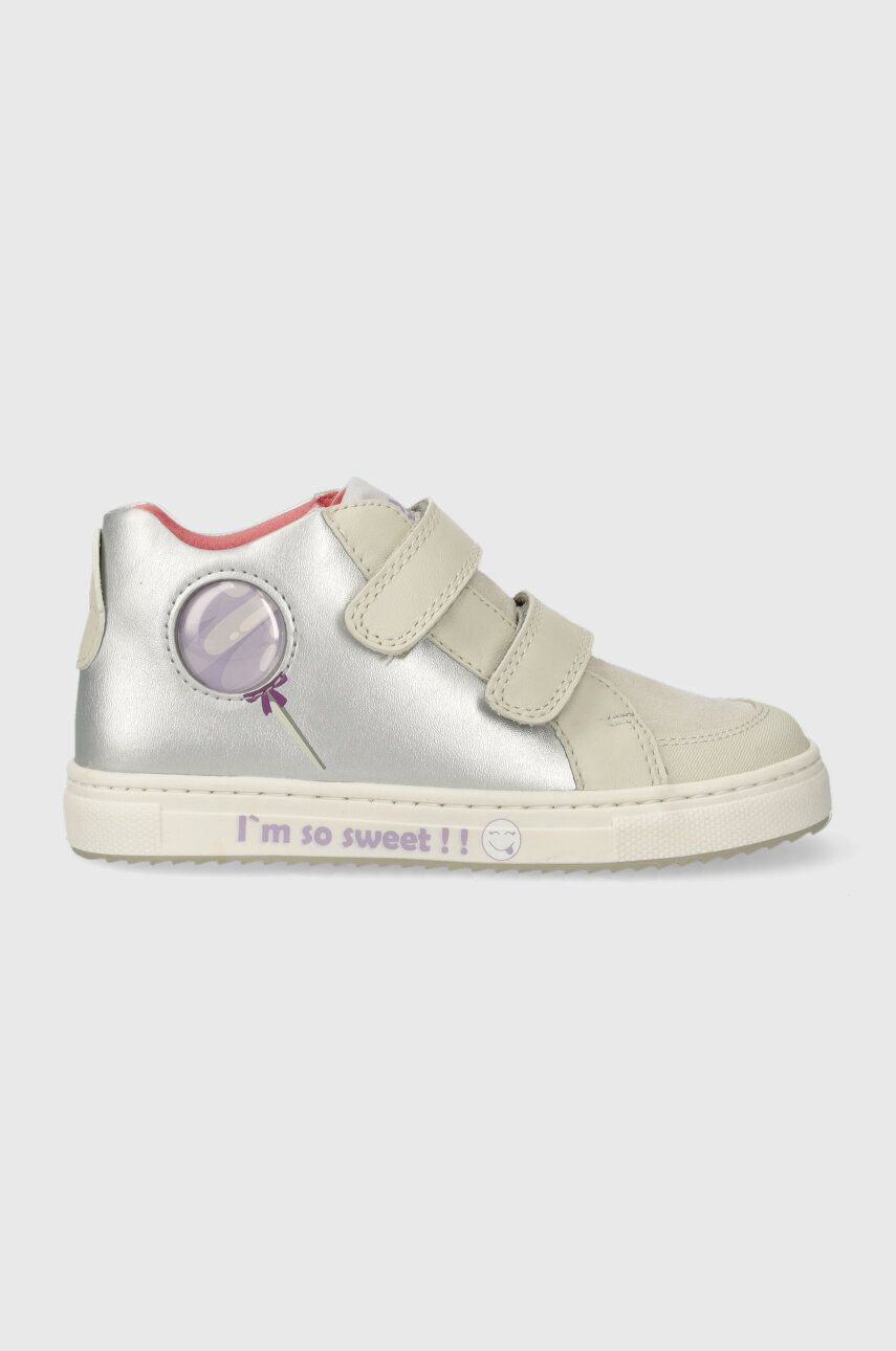Garvalin Sneakers Pentru Copii Culoarea Argintiu