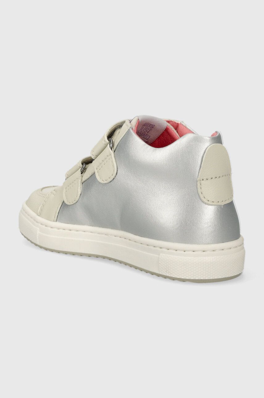 Garvalin Sneakers Pentru Copii Culoarea Argintiu