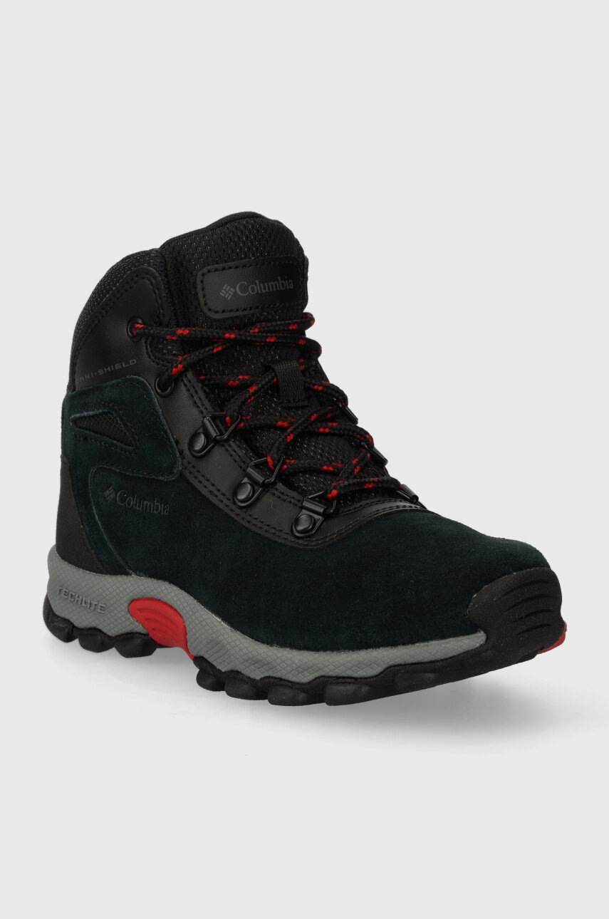 Дитячі черевики Columbia YOUTH NEWTON RIDGE AMPED колір зелений