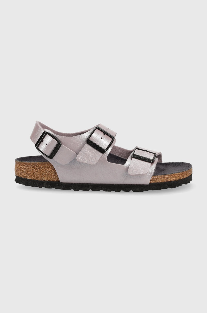 

Детские сандалии Birkenstock цвет фиолетовый