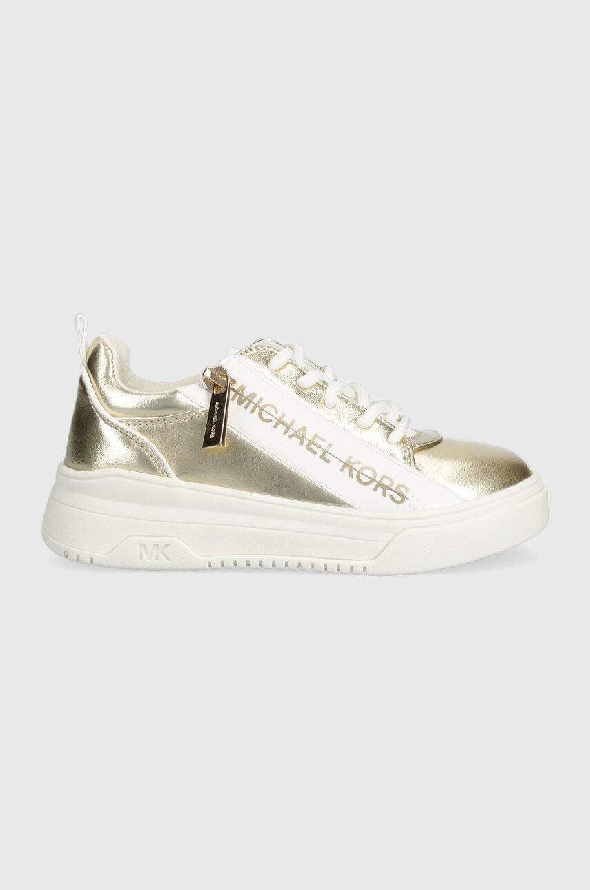 Levně Dětské sneakers boty Michael Kors zlatá barva