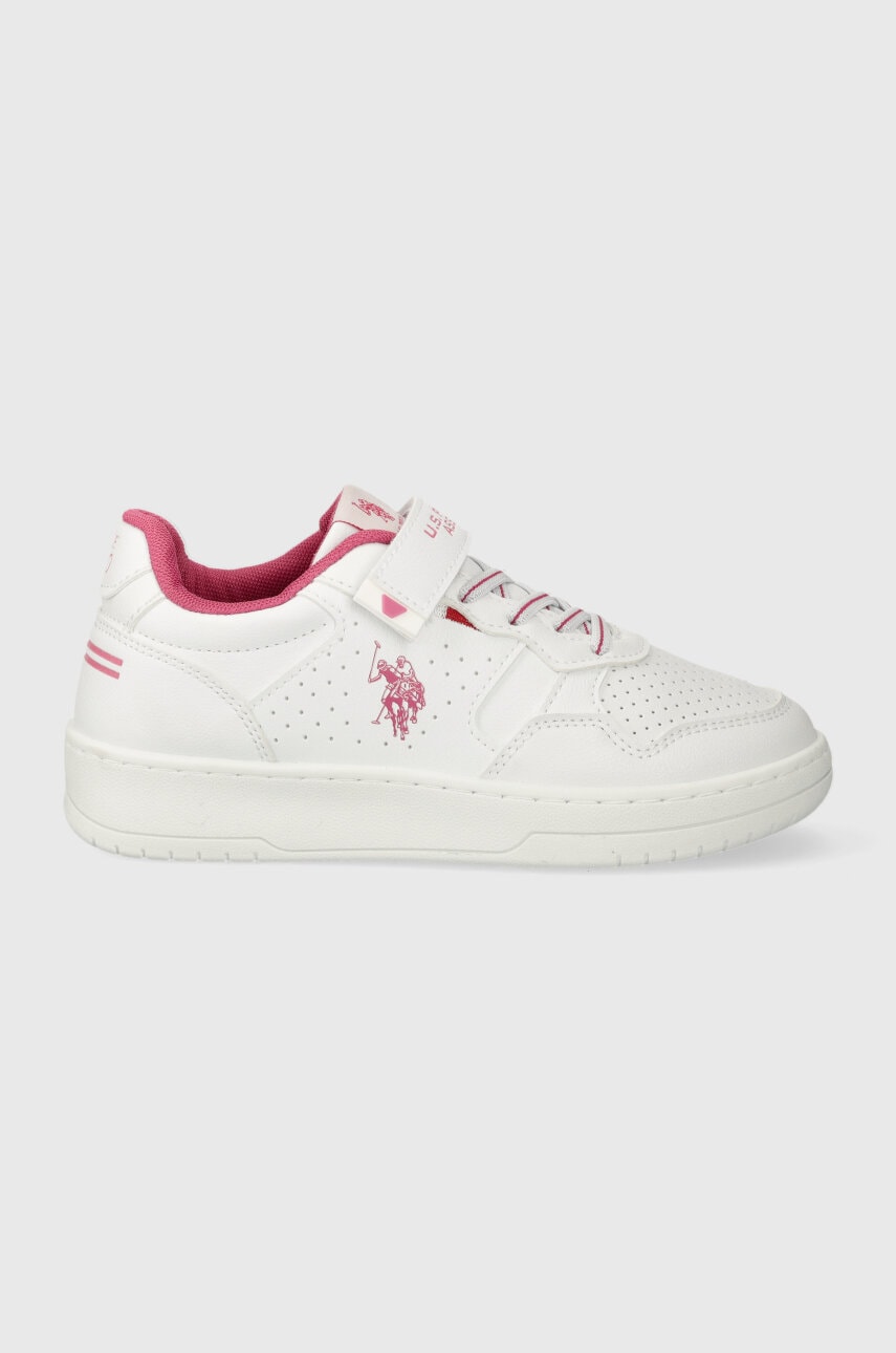 E-shop Dětské sneakers boty U.S. Polo Assn. bílá barva