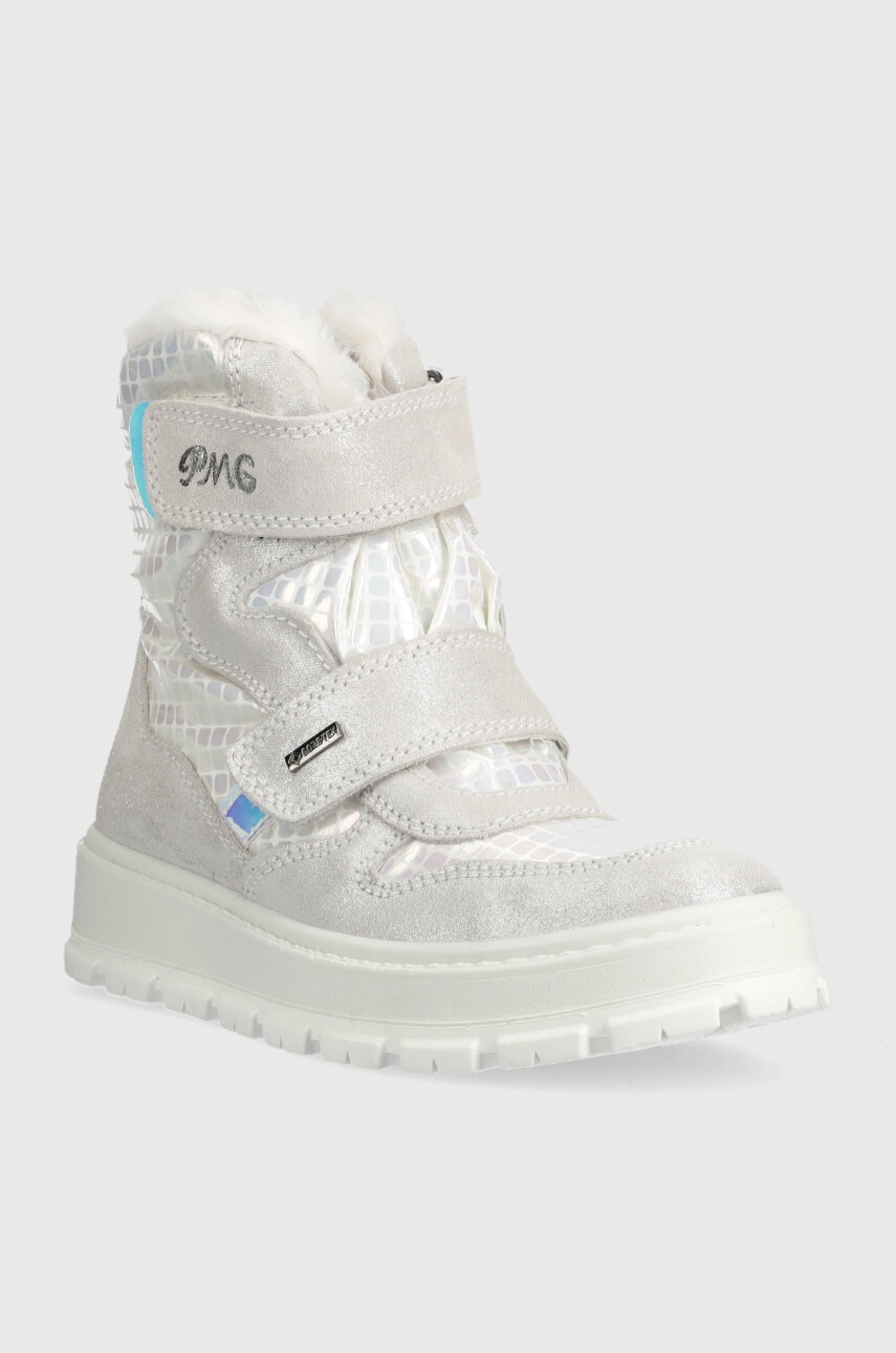 Детские сапоги Primigi цвет серебрянный