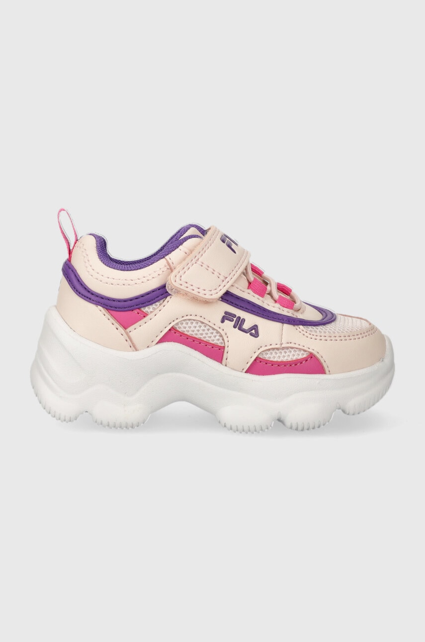 Детские кроссовки Fila STRADA DREAMSTER velcro цвет розовый в Житомире Детские кроссовки Fila STRADA DREAMSTER velcro цвет розовый в Житомире