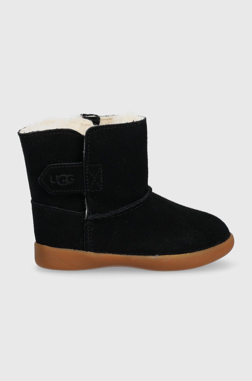 

Детски велурени апрески UGG T KEELAN в черно, Черен