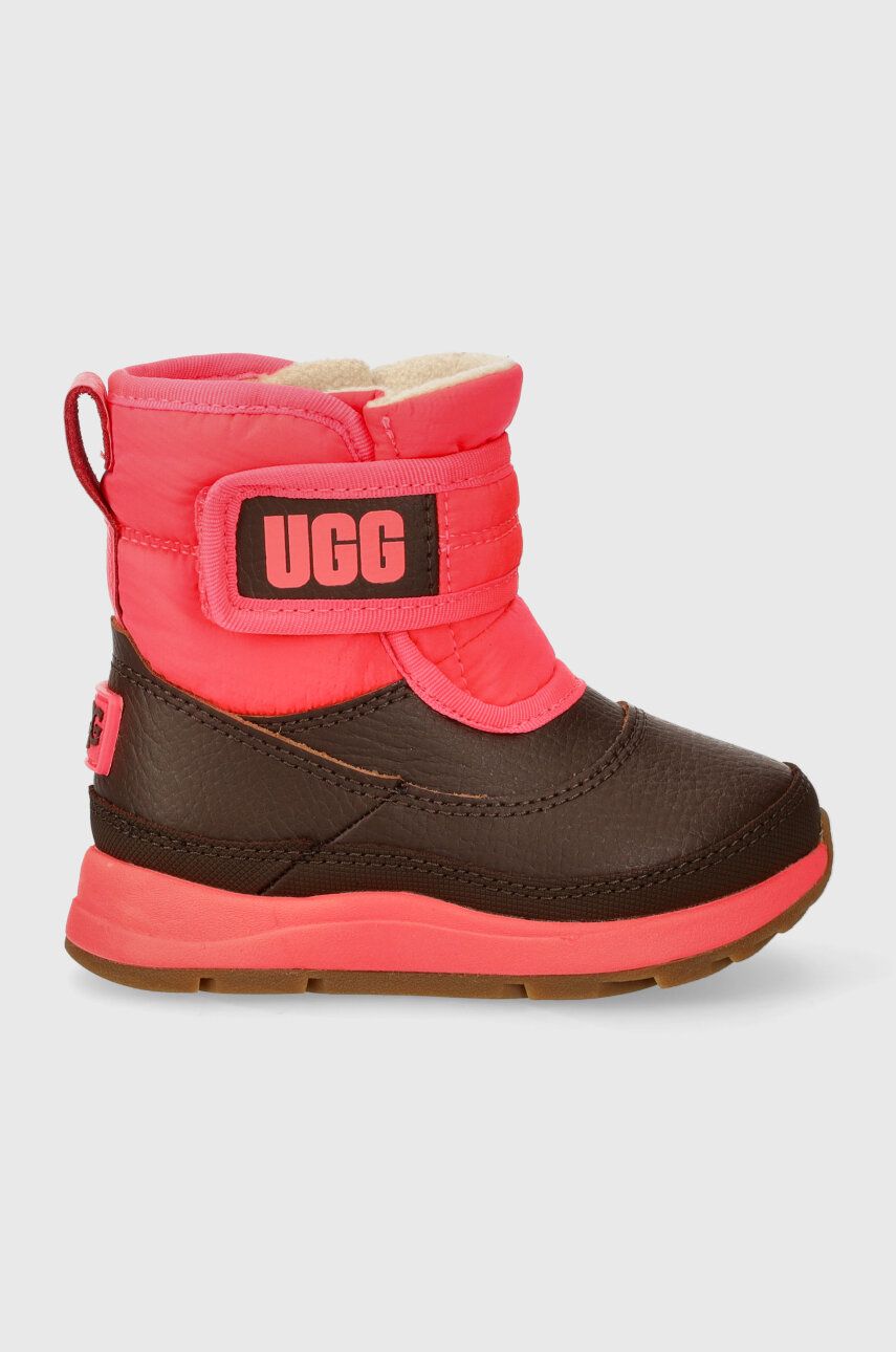 UGG cizme de iarna copii T TANEY WEATHER G culoarea violet