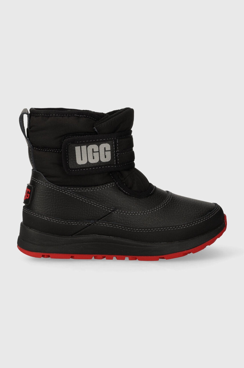 UGG cizme de iarna copii K TANEY WEATHER culoarea negru