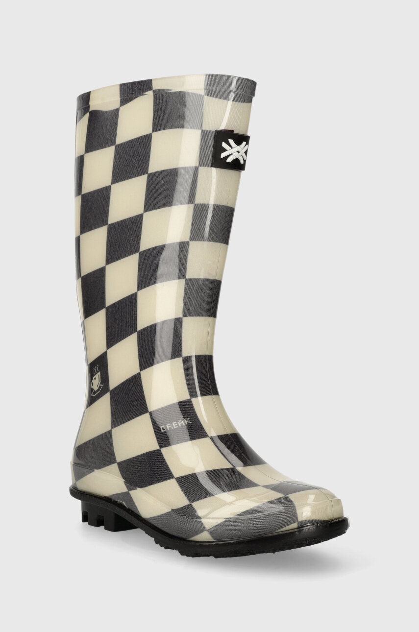 Детские резиновые сапоги United Colors of Benetton цвет чёрный Детские резиновые сапоги United Colors of Benetton цвет чёрный