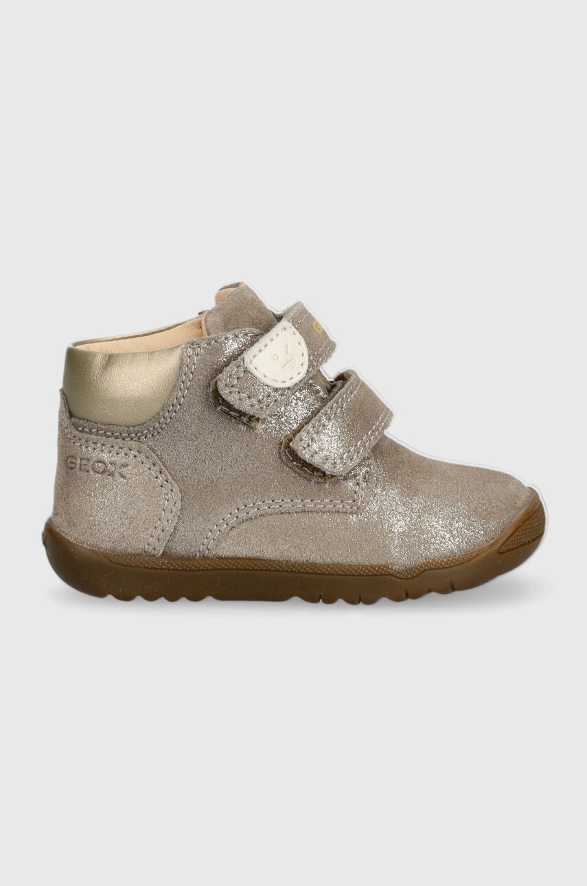 Geox pantofi copii culoarea maro Geox pantofi copii culoarea maro