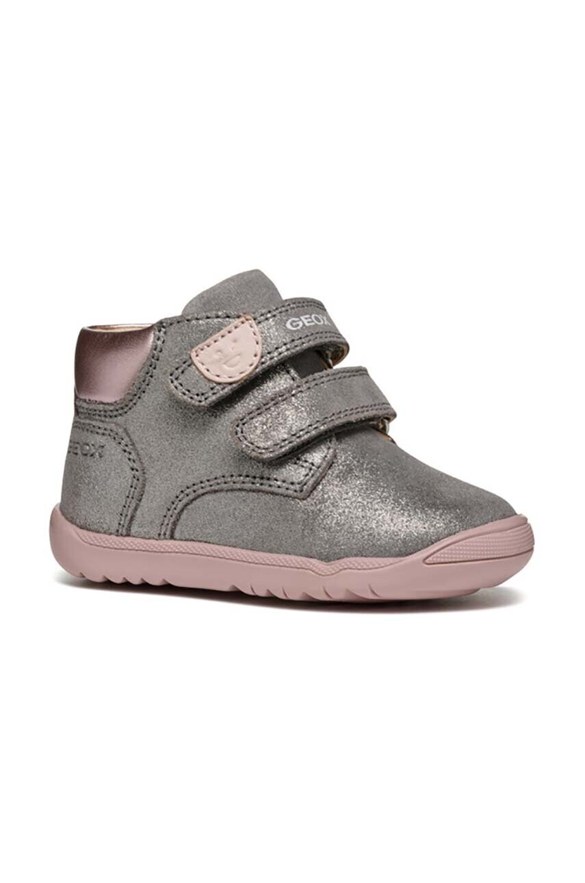 Geox pantofi copii culoarea gri