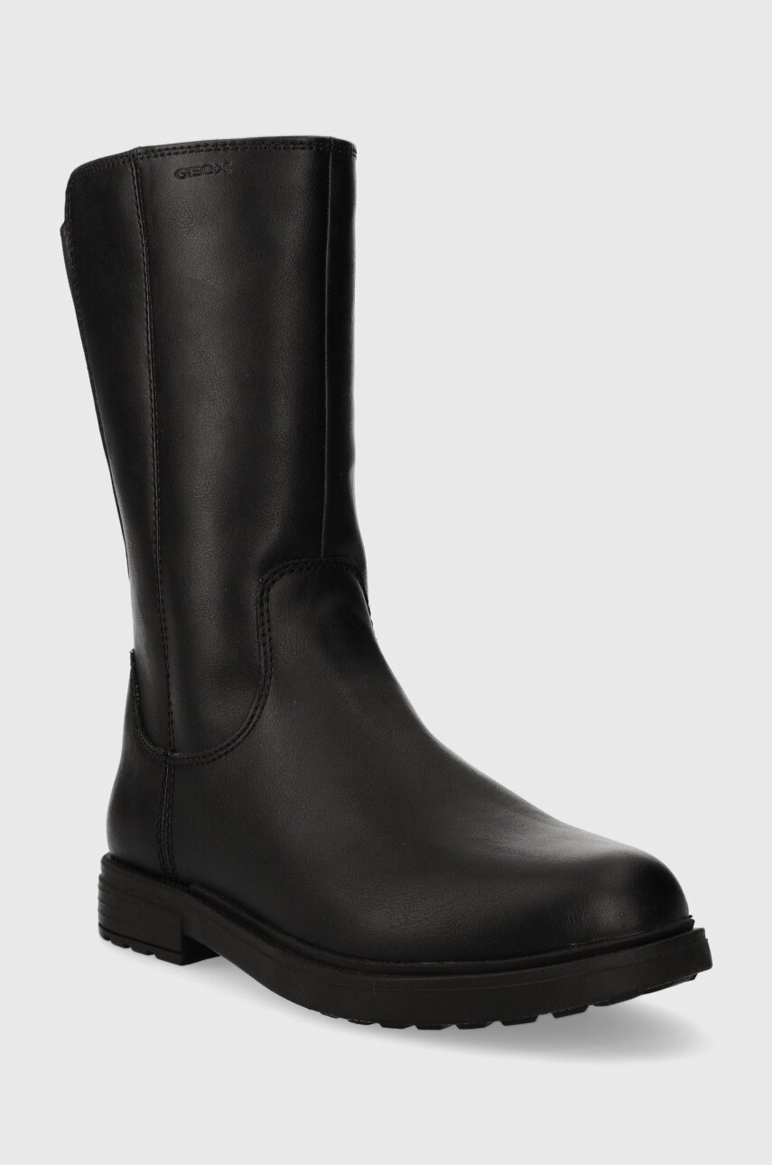 Дитячі черевики Geox колір чорний