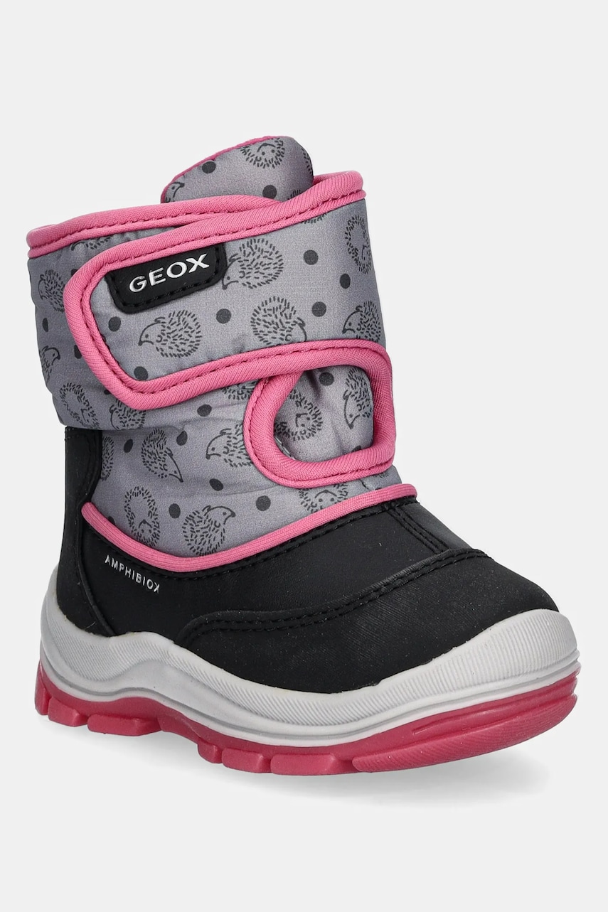 Geox cizme de iarna pentru copii B263WG 0BCMN B FLANFIL B ABX culoarea gri Geox cizme de iarna pentru copii B263WG 0BCMN B FLANFIL B ABX culoarea gri