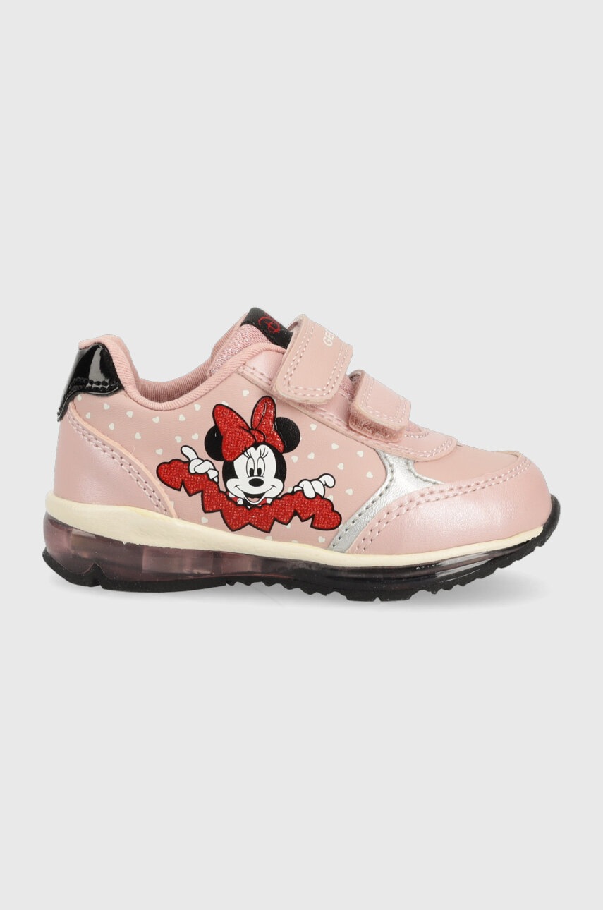 

Детские кроссовки Geox x Disney цвет розовый