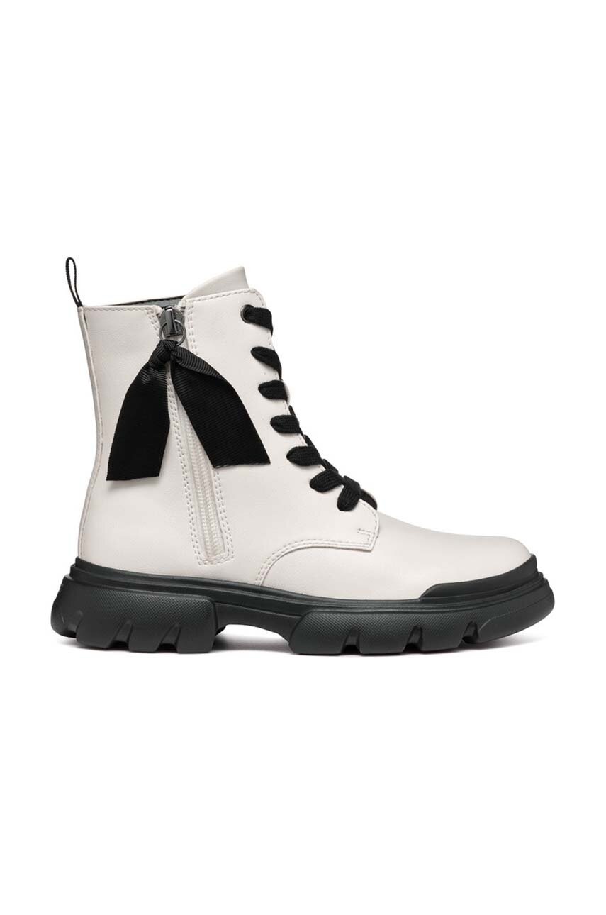 Дитячі черевики Geox колір білий