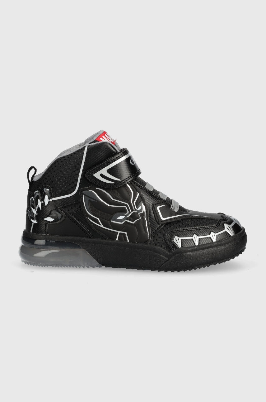 Geox Adidasi pentru copii x Marvel culoarea negru