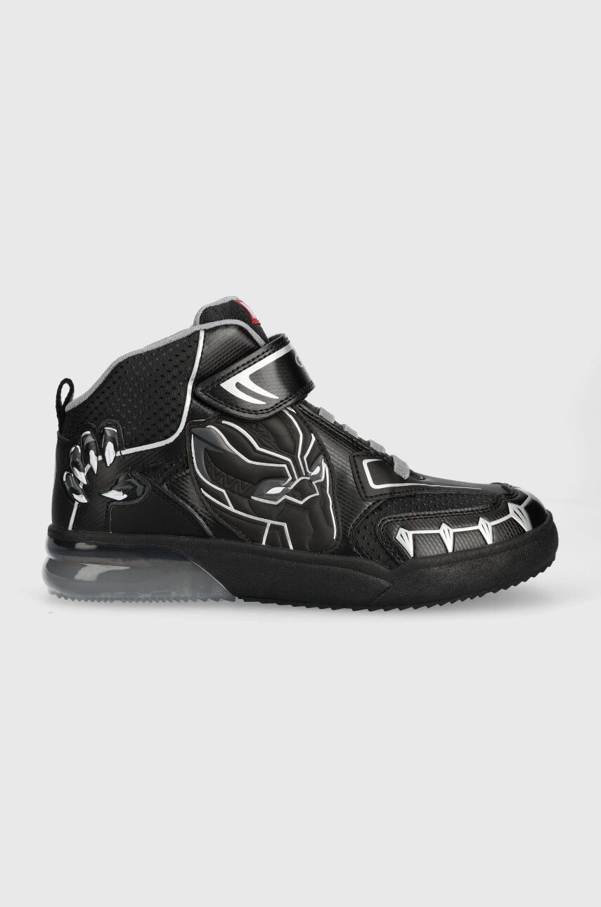Levně Dětské sneakers boty Geox x Marvel černá barva