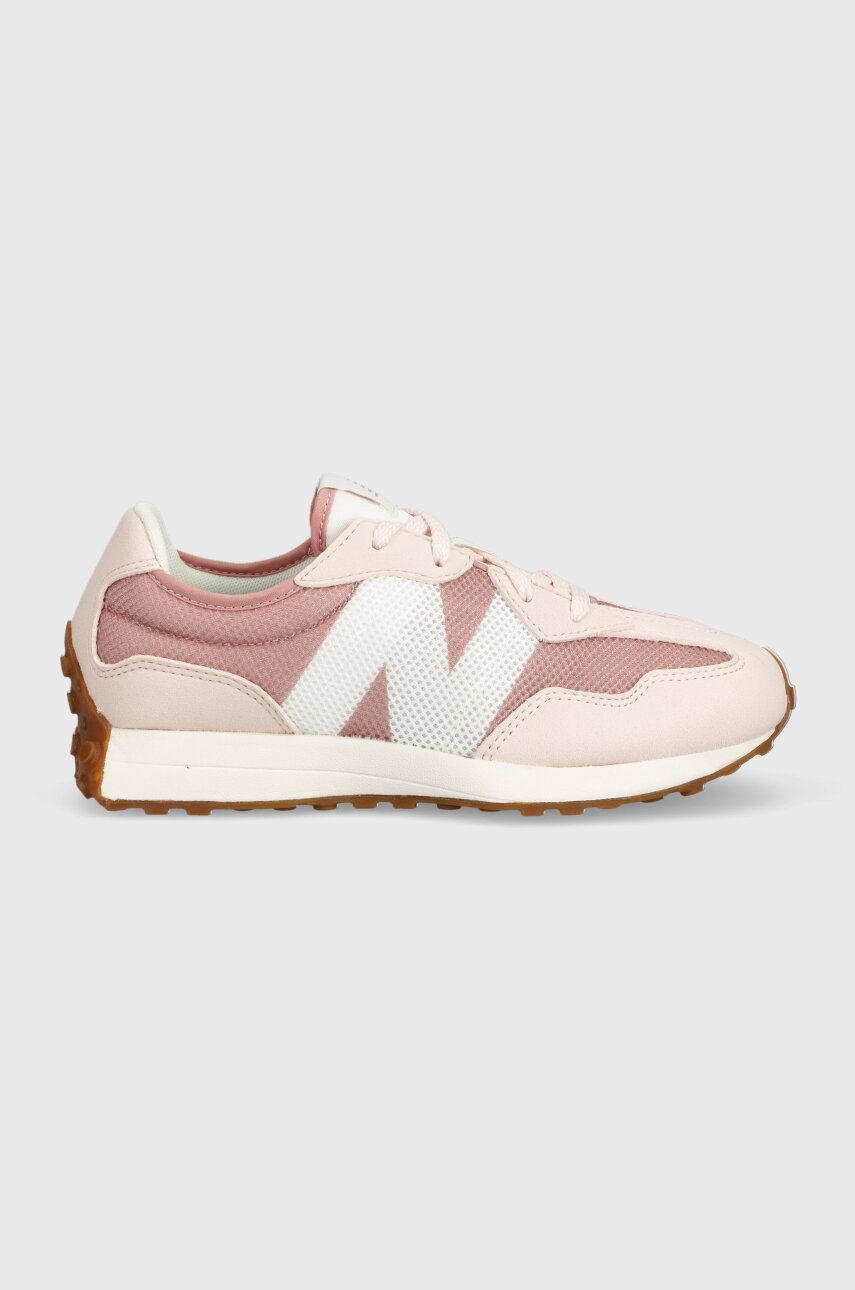 New Balance sneakers pentru copii GS327MG culoarea roz