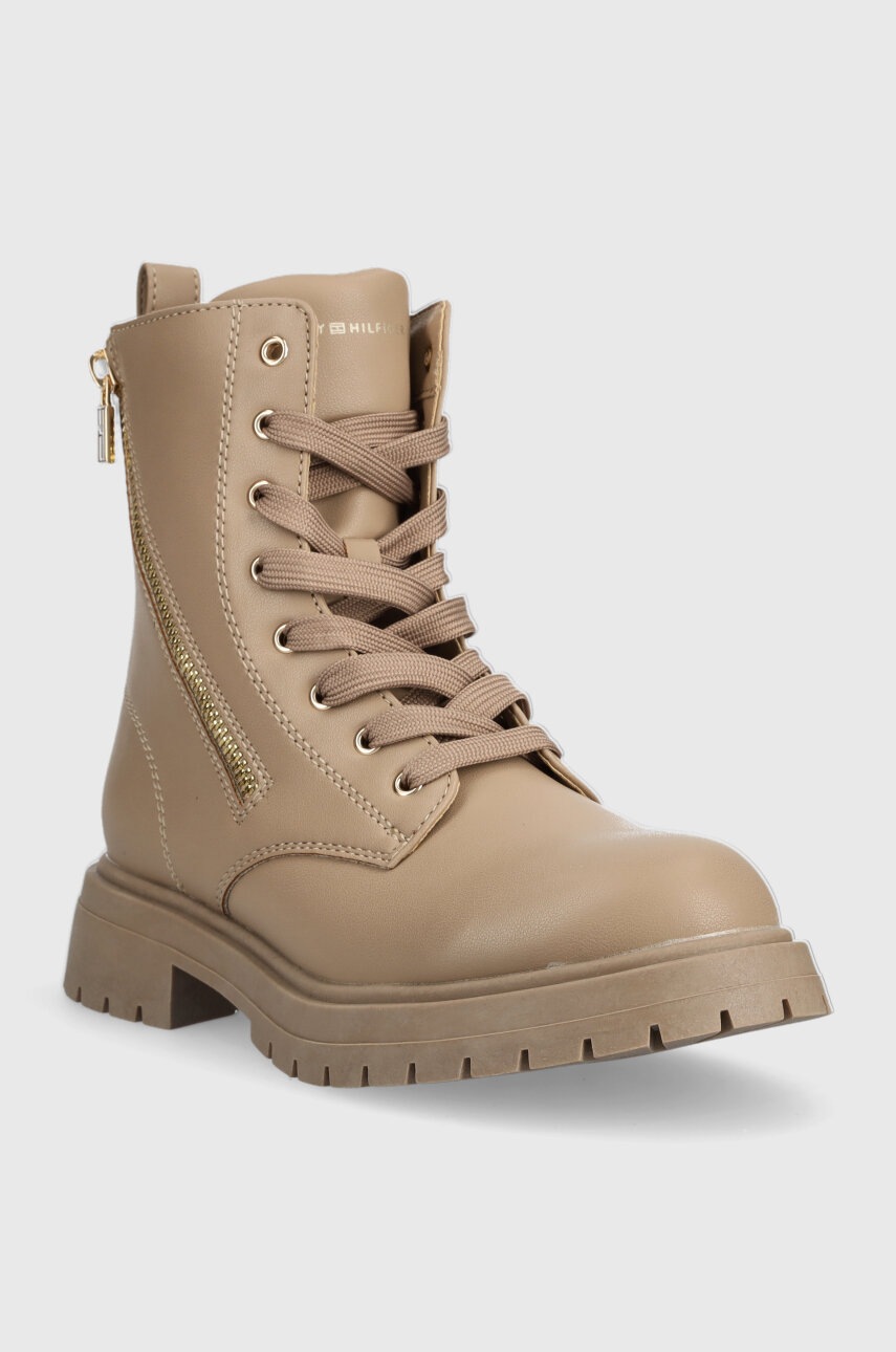 Детские ботинки Tommy Hilfiger цвет бежевый в Чернигове Детские ботинки Tommy Hilfiger цвет бежевый в Чернигове