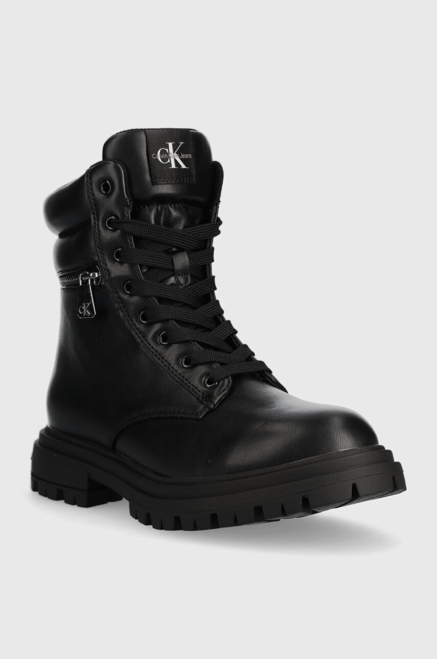 Детские ботинки Calvin Klein Jeans цвет чёрный