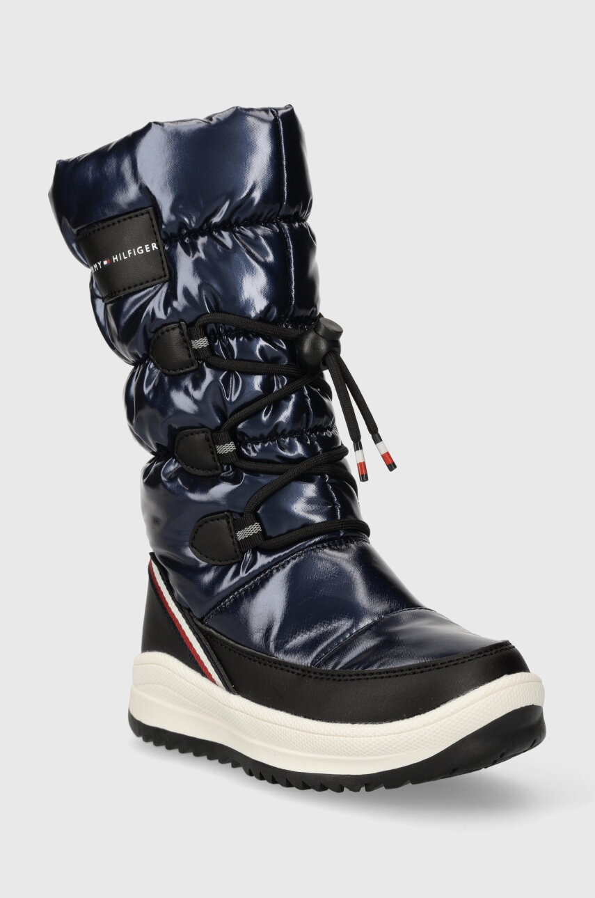 Детские сапоги Tommy Hilfiger цвет синий