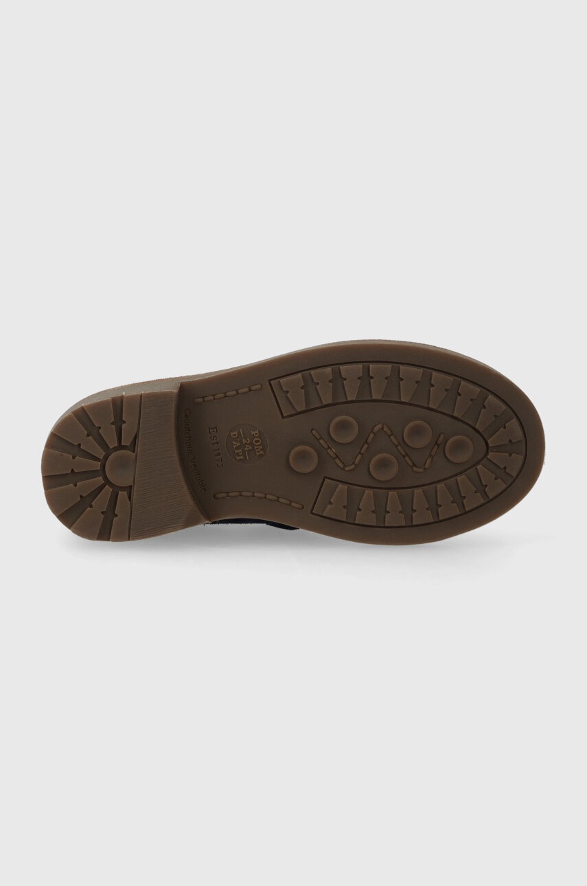 Pom D'api Detské semišové topánky Pom D'api SISTER BOOTS (obrázok 5)