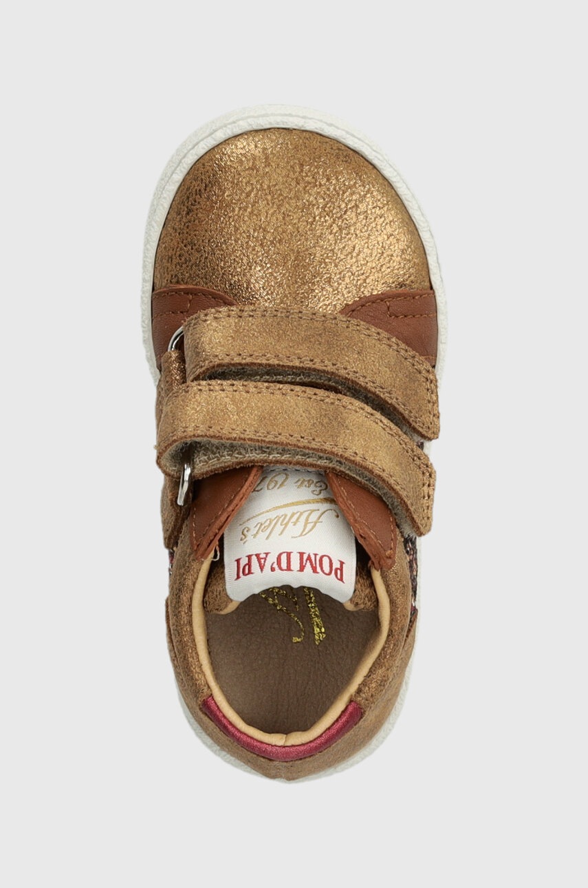 Pom D'api Dětské kožené sneakers boty Pom D'api (obrázek 4)
