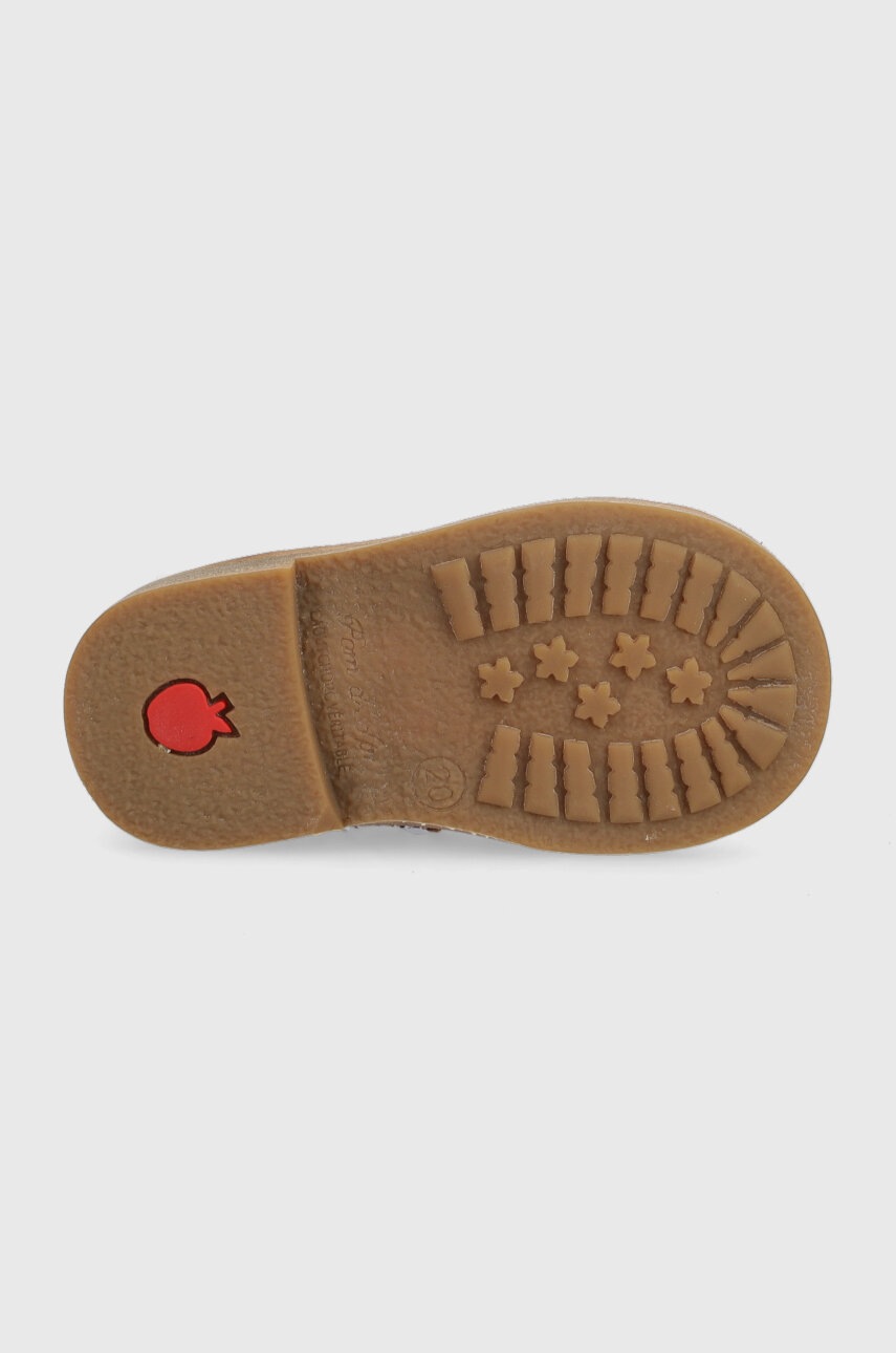 Pom D'api Dětské kožené boty Pom D'api RETRO BACK (obrázek 5)