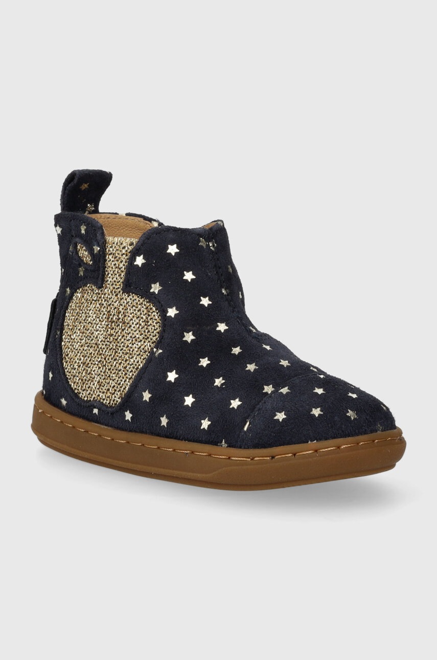 Дитячі замшеві черевики Shoo Pom