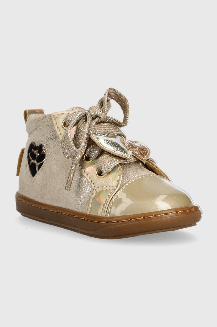 Дитячі туфлі Shoo Pom колір бежевий Дитячі туфлі Shoo Pom колір бежевий