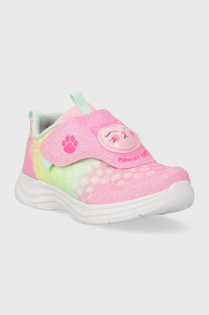 Skechers Sneakers Pentru Copii GLIMMER KICKS Culoarea Roz