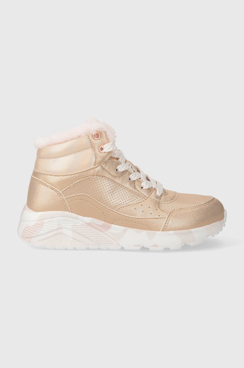 E-shop Dětské sneakers boty Skechers růžová barva