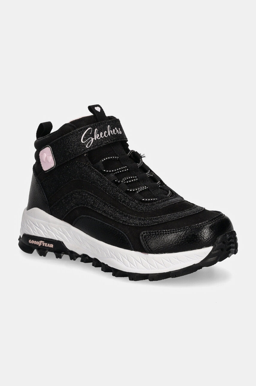 Skechers sneakers pentru copii culoarea negru Skechers sneakers pentru copii culoarea negru