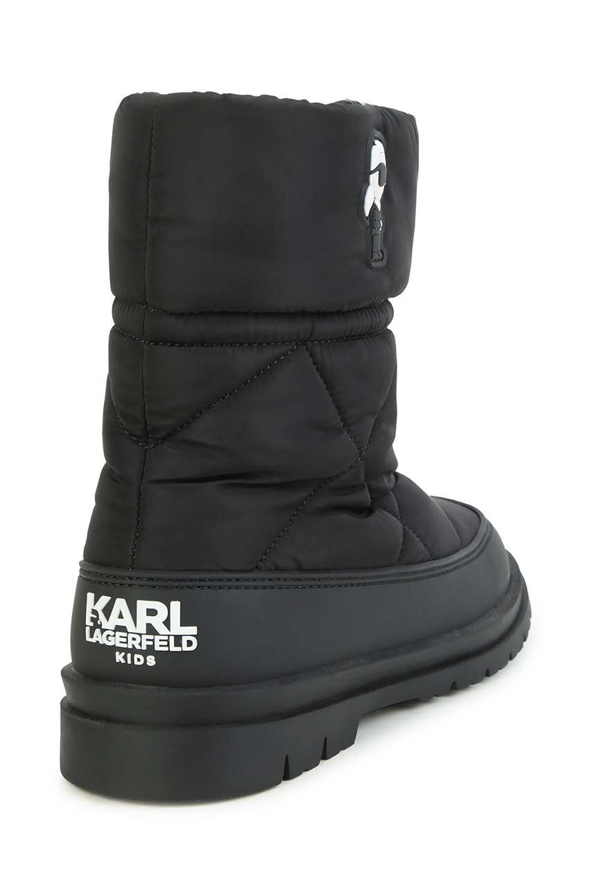 Karl Lagerfeld Cizme De Iarna Copii Culoarea Negru