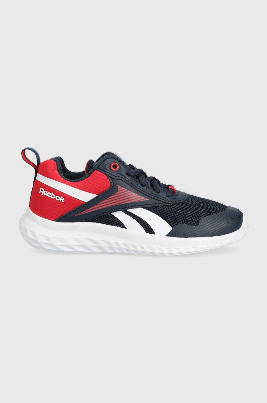 Levně Dětské sneakers boty Reebok Classic RUSH RUNNER tmavomodrá barva