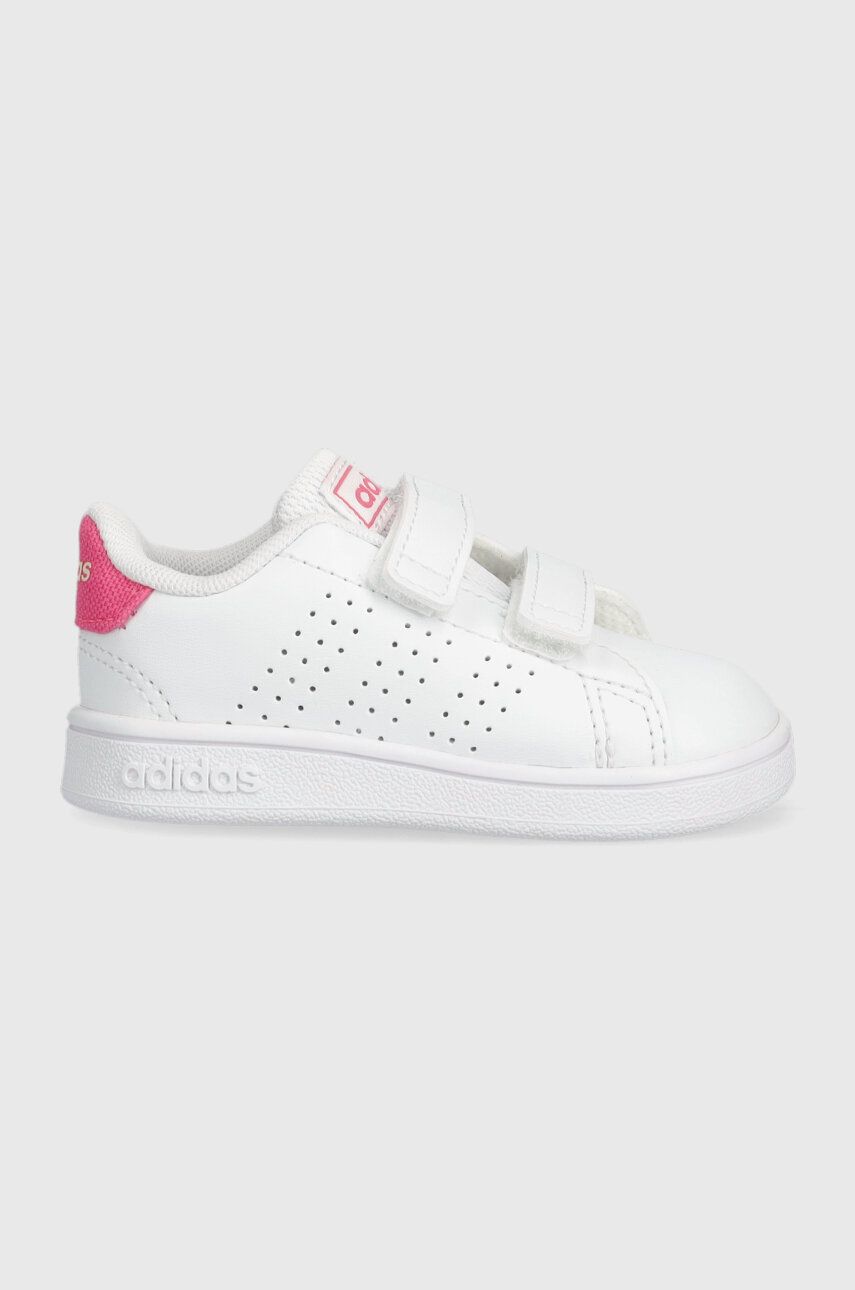 adidas sneakers pentru copii ADVANTAGE CF I culoarea alb