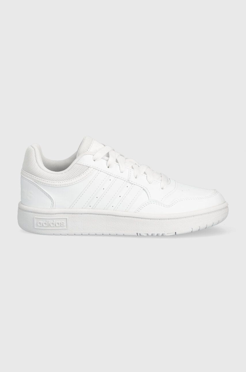 adidas Originals sneakers pentru copii HOOPS 3.0 K culoarea alb