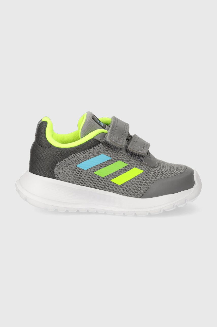 Dětské sneakers boty adidas Tensaur Run 2.0 CF šedá barva - šedá - Svršek: Textilní materiál Vn