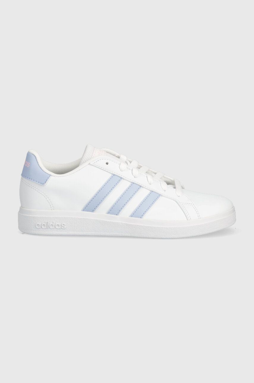 adidas sneakers pentru copii GRAND COURT 2.0 K culoarea alb