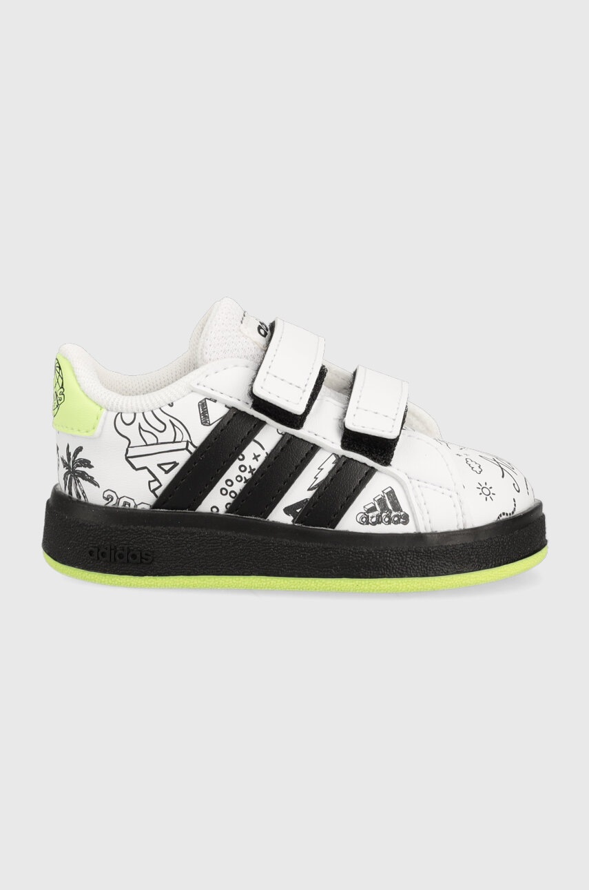 

Дитячі кросівки adidas GRAND COURT 2.0 CF колір білий