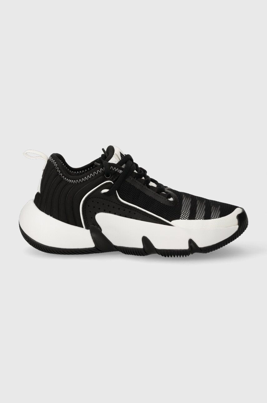 Dětské sneakers boty adidas Originals TRAE UNLIMITED J černá barva - černá - Svršek: Umělá hmota
