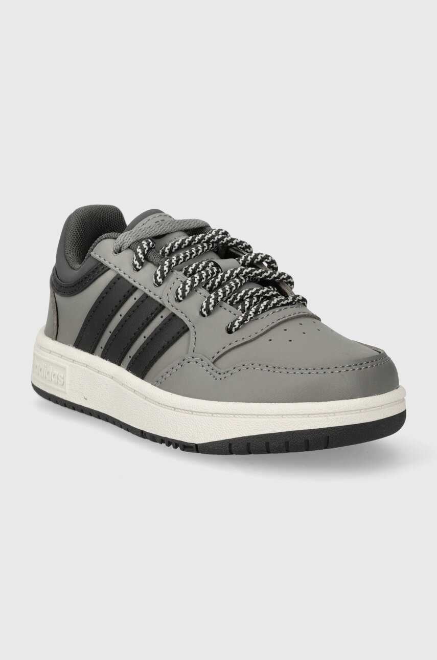 Дитячі кросівки adidas Originals HOOPS 3.0 K колір сірий