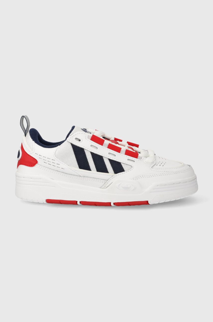 Dětské kožené sneakers boty adidas Originals ADI2000 bílá barva - bílá - Svršek: Textilní materiál