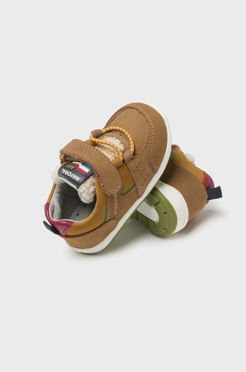 Детские полуботинки Mayoral цвет жёлтый Детские полуботинки Mayoral цвет жёлтый